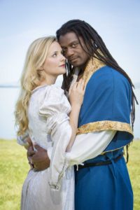 Luisa Frasconi as Desdemona with Dameion Brown.